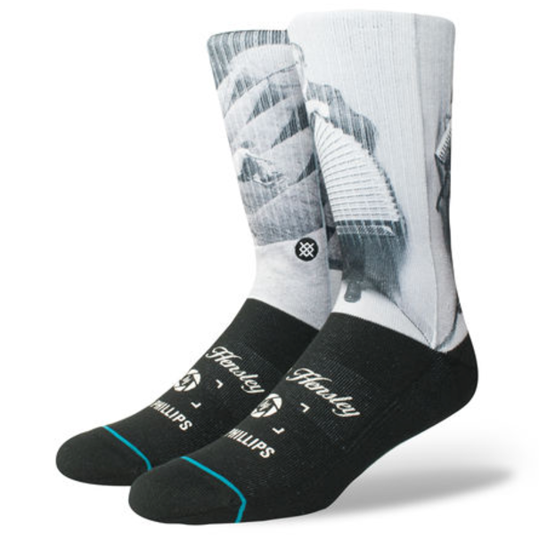 STANCE SOCKS Skate M Hensley Crew Socks / Black