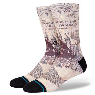 Solemnly Swear Crew Socks / Black