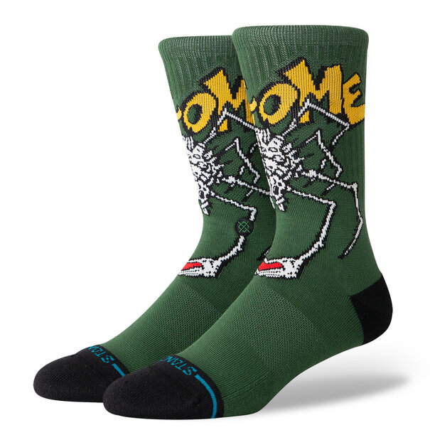 Stance Socks Welcome Wilbur Crew Socks / Green