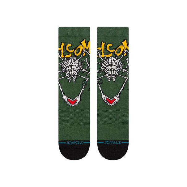 Stance Socks Welcome Wilbur Crew Socks / Green