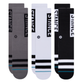 OG Crew Socks 3 Pack / Black and White