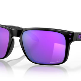 Holbrook Matte Black Prizm Violet Lenses
