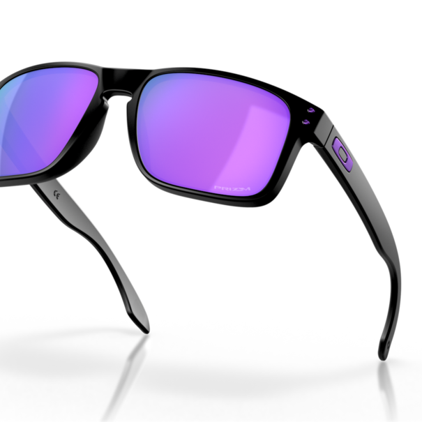 Oakley Holbrook Matte Black Prizm Violet Lenses