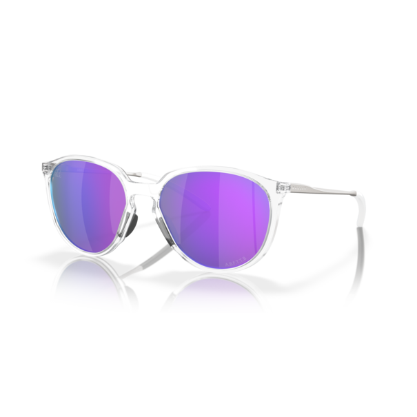 Oakley Sielo Polished Chrome With Prizm Violet Lenses