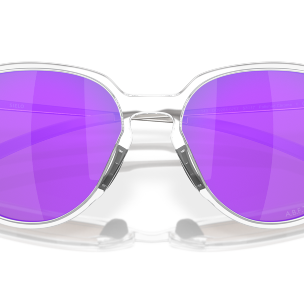 Oakley Sielo Polished Chrome With Prizm Violet Lenses