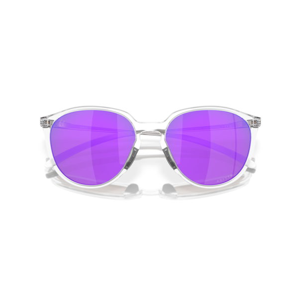 Oakley Sielo Polished Chrome With Prizm Violet Lenses