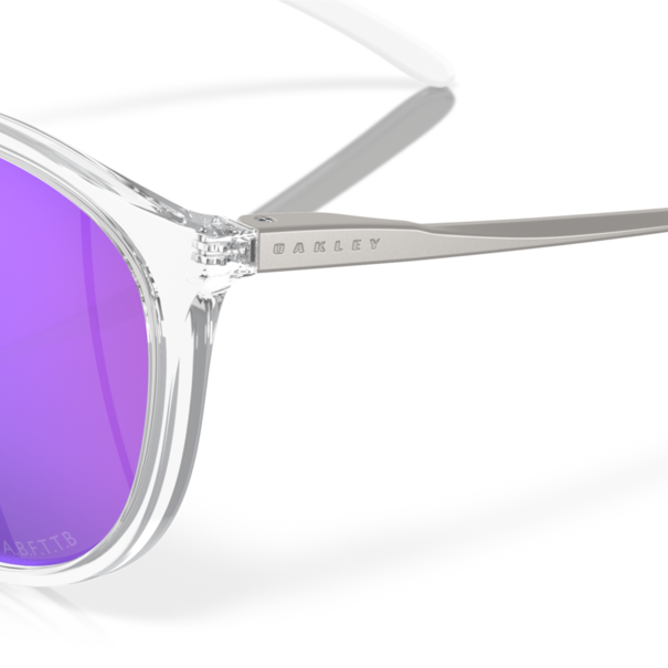 Oakley Sunglasses Sielo Polished Chrome With Prizm Violet Lenses