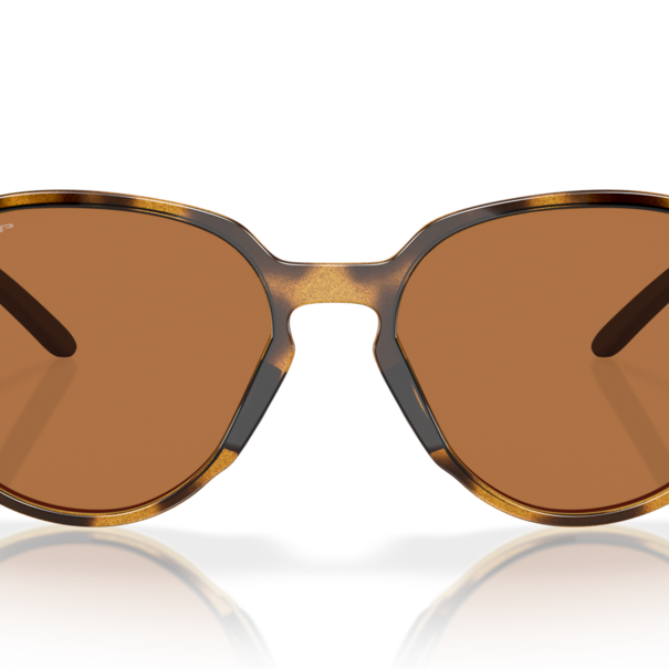 Oakley Sunglasses Sielo Polished Brown Tortoise With Prizm Bronze Polarized Lenses