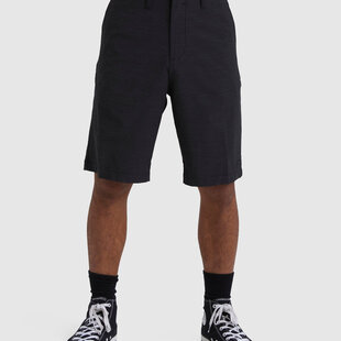 Crossfire Slub Shorts / Black