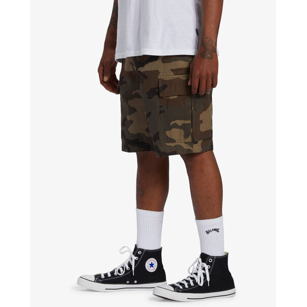 BILLABONG Combat Cargo Shorts / Military Camo