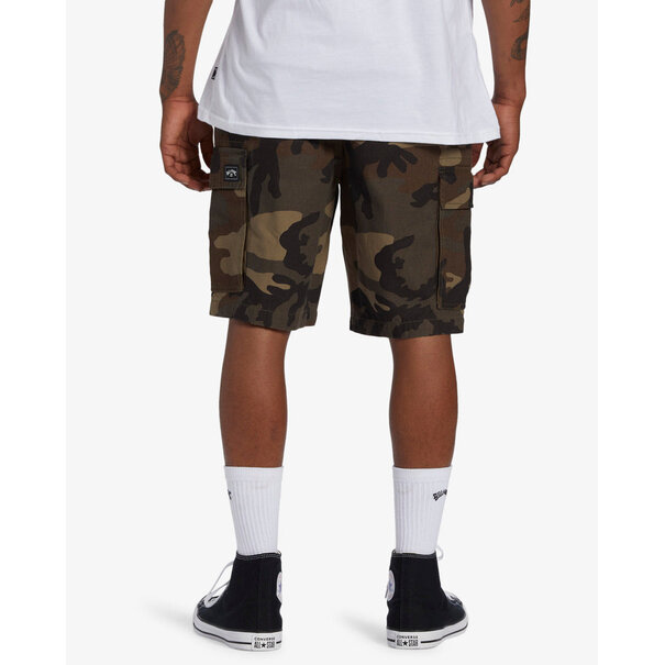 BILLABONG Combat Cargo Shorts / Military Camo