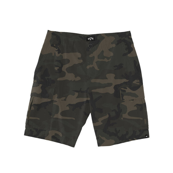 BILLABONG Combat Cargo Shorts / Military Camo