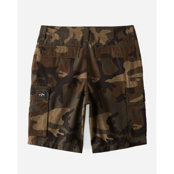 BILLABONG Combat Cargo Shorts / Military Camo