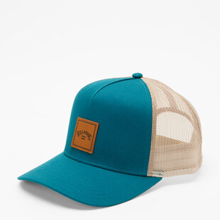 Stacked Trucker Hat / Deep Teal