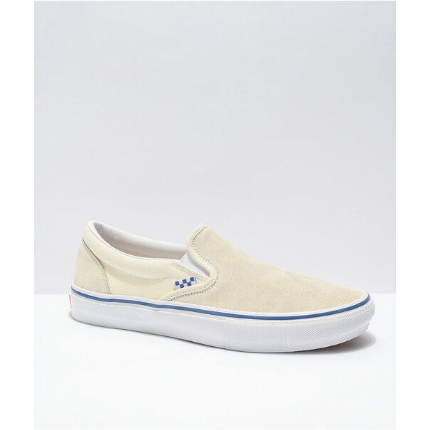 Vans Footwear Men's Vans Slip-On Pro- Off White