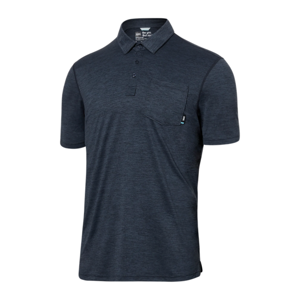 Saxx Droptemp™ All Day Cooling  Polo Turbulence Heather
