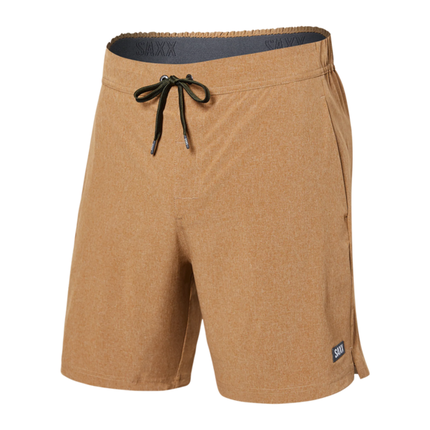 Saxx Sport 2 Life 2N1 Short 7" Toasted Coconut Heather