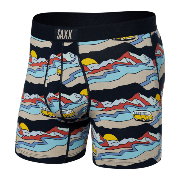 Saxx Ultra Super Soft Boxer Brief / Cabin Fever Multi