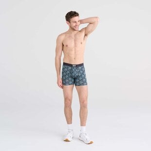 Vibe Super Soft Boxer Brief / Teal Action Spacedye