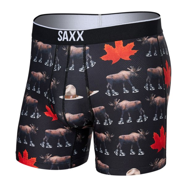 SAXX Underwear Volt Breathable Mesh Boxer Brief / National Pastime