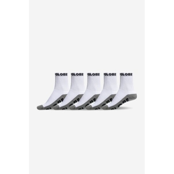 Globe Shoes and Skateboards Quarter Socks 5 Pack