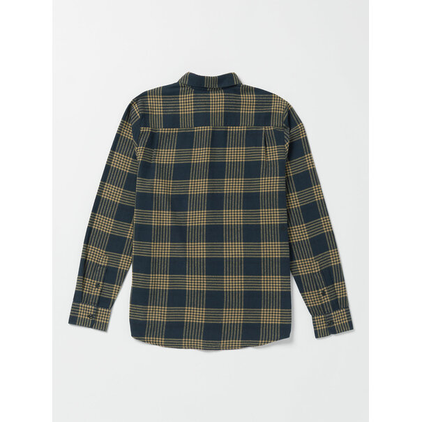 Volcom Caden Plaid Long Sleeve / Navy