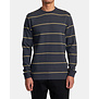 Day Shift Striped Thermal Long Sleeve / Garage Blue