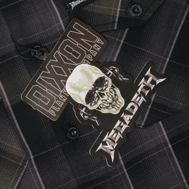 Dixxon Megadeth Flannel / Black