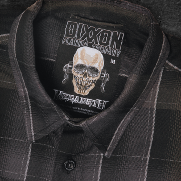 Dixxon Megadeth Flannel / Black