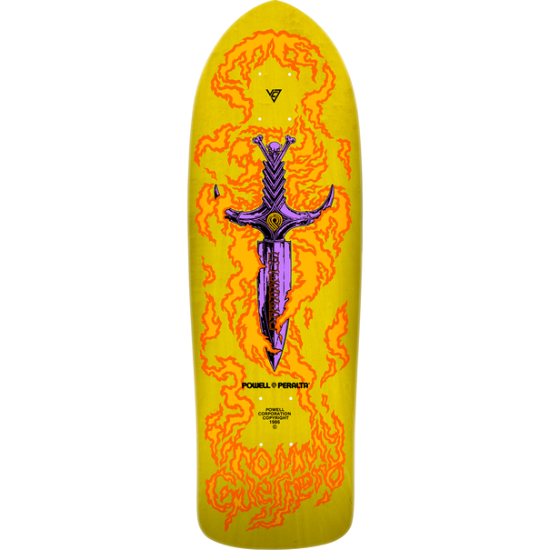 Powell-Peralta Guerrero Series 15 Yellow Deck / 9.75