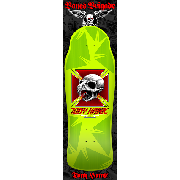 Powell-Peralta Hawk Series 15 Lime Deck / 10.38