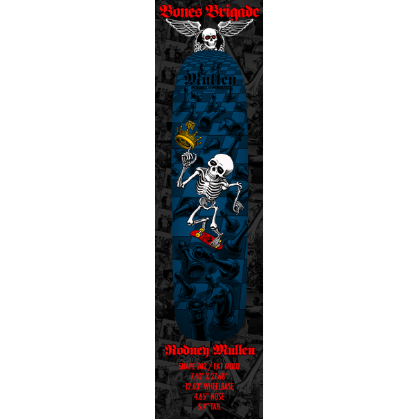 Powell-Peralta Mullen Series 15 Blue Deck / 7.4