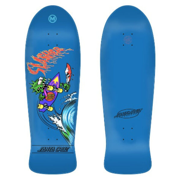 Santa Cruz Skateboards Meek OG Slasher Reissue Blue Deck / 10.1X31.13