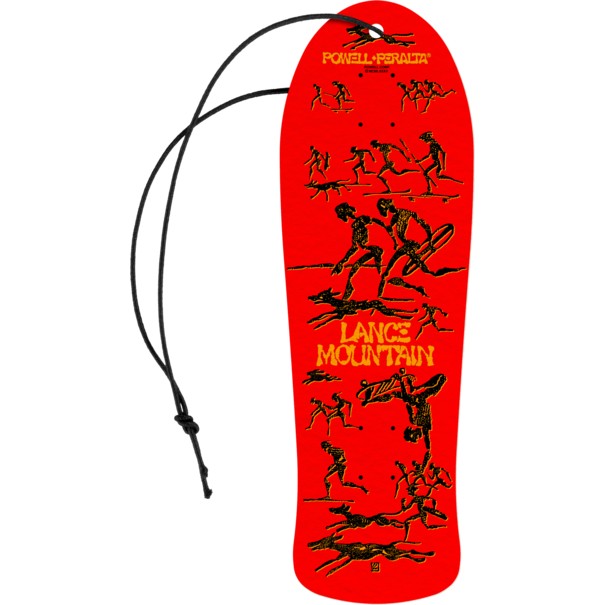 BONES WHEELS Mountain Series 15 Air Freshner / Red