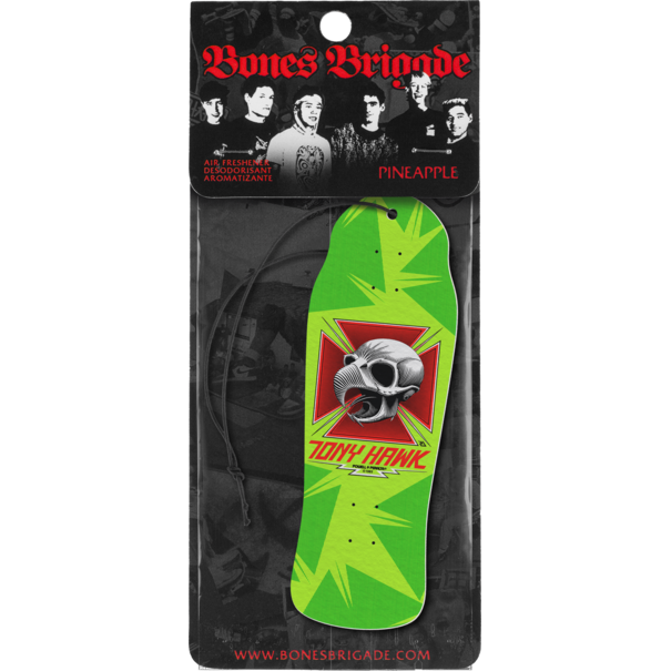 BONES WHEELS Hawk Series 15 Air Freshner / Lime