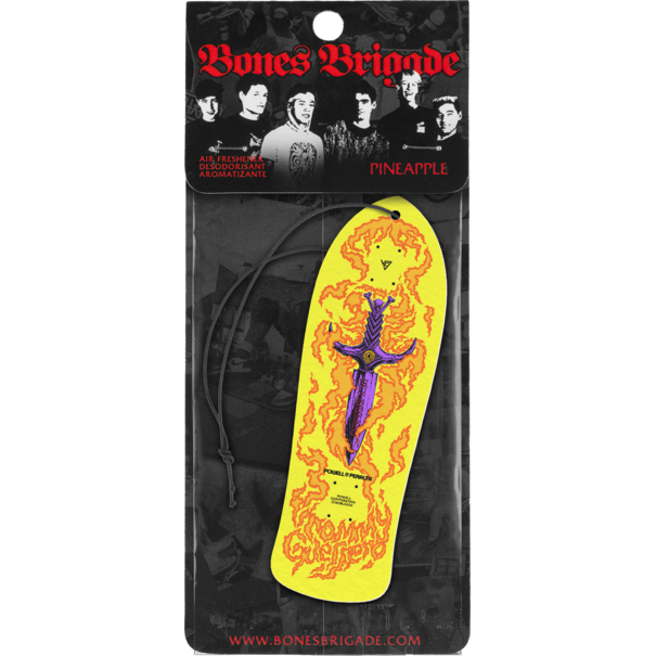 Powell-Peralta Guerrero Series 15 Air Freshner / Yellow