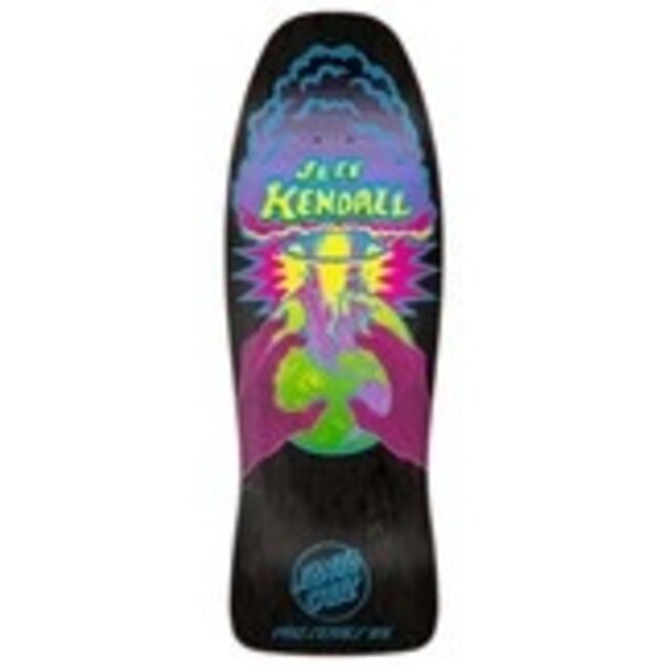 Santa Cruz Skateboards Kendall End of The World Reissue Black Deck / 10x29.7