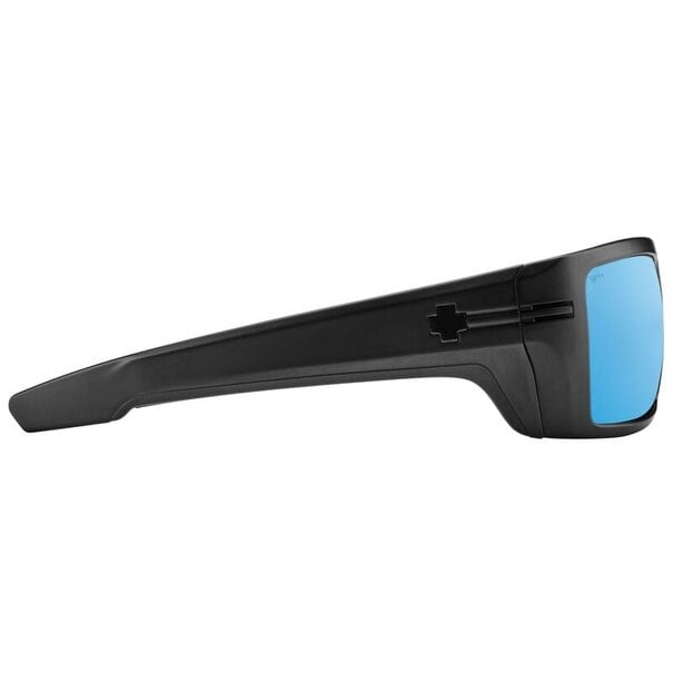 Spy Optics Rebar ANSI Matte Black With Happy Boost Polarized Ice Blue Mirror Lenses