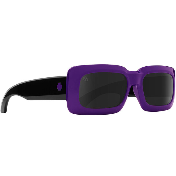 Spy Optics Ninety Six Purple Black With Happy Gray Black Mirror Lenses