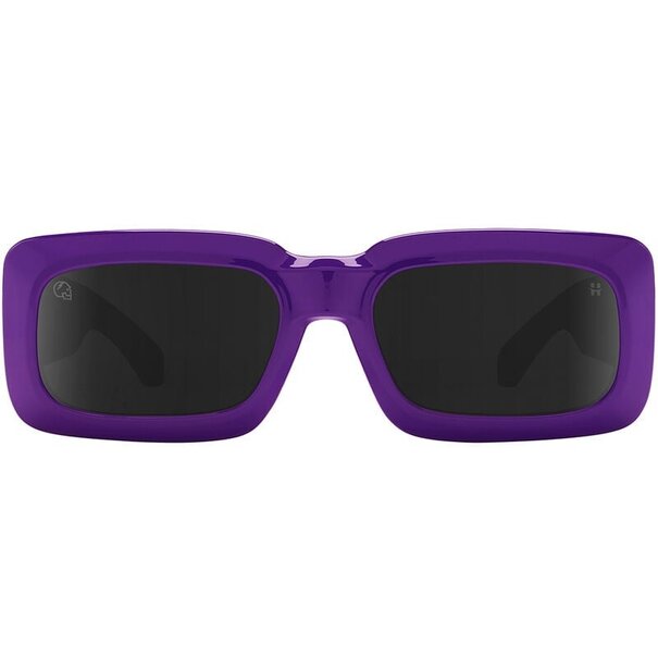 Spy Optics Ninety Six Purple Black With Happy Gray Black Mirror Lenses