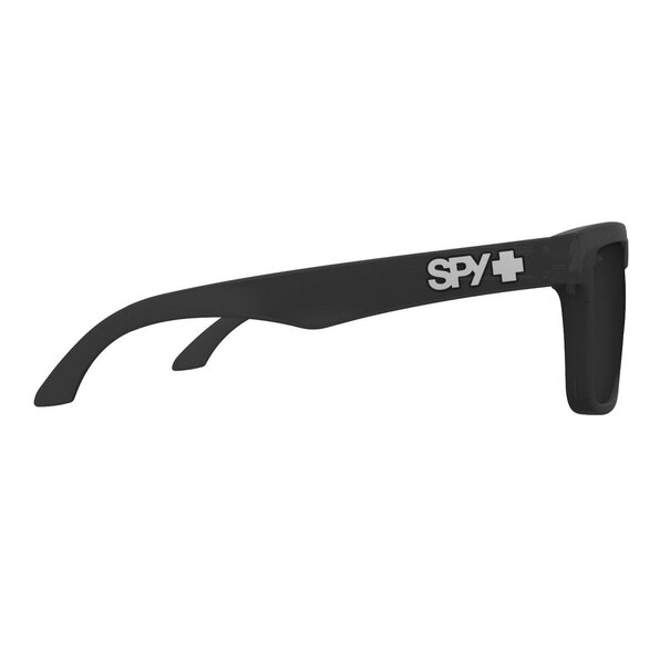 Spy Optics Helm Matte Translucent Black With Happy Gray Black Mirror Lenses