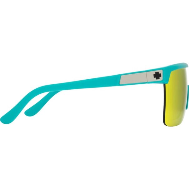 Spy Optics Flynn 5050 Teal With HD Plus Gray Green Pink Spectra Mirror Lenses