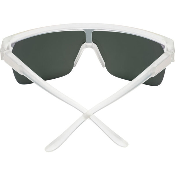 Spy Optics Flynn 5050 Matte Crystal With HD Plus Gray Green With Red Spectra Mirror Lenses