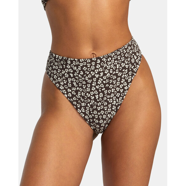 RVCA Ditz High Rise Cheeky Bottoms / Java