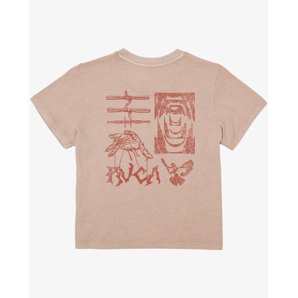 RVCA 411 Tee / Pale Mauve