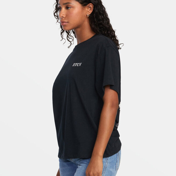 RVCA Astral Plain Oversized Tee / Pirate Black