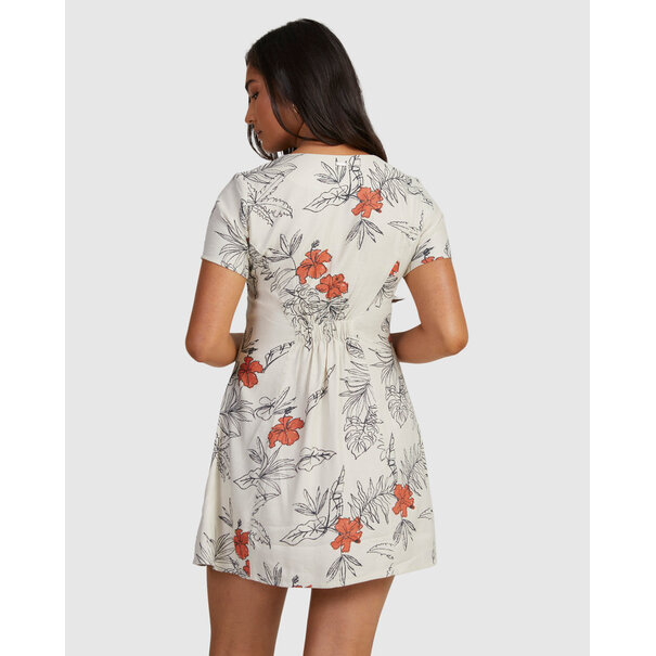 RVCA Tropicalsy Understated Dress / Bleach