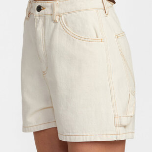 Recession Denim Shorts / Natural