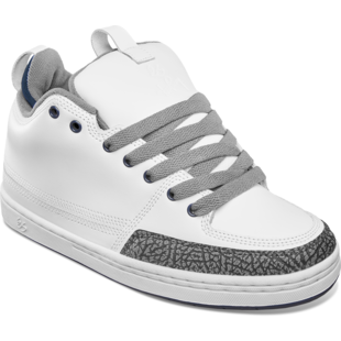 Penny II /  White Leather and Animal Print