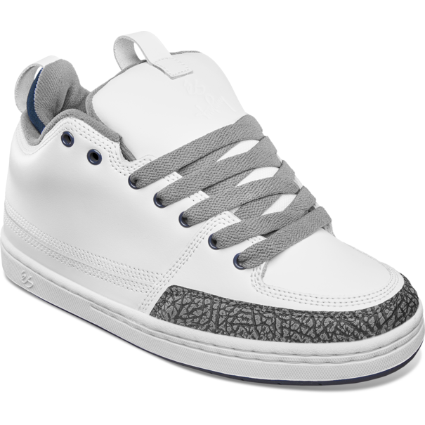 ES Footwear Penny II /  white leather and animal print